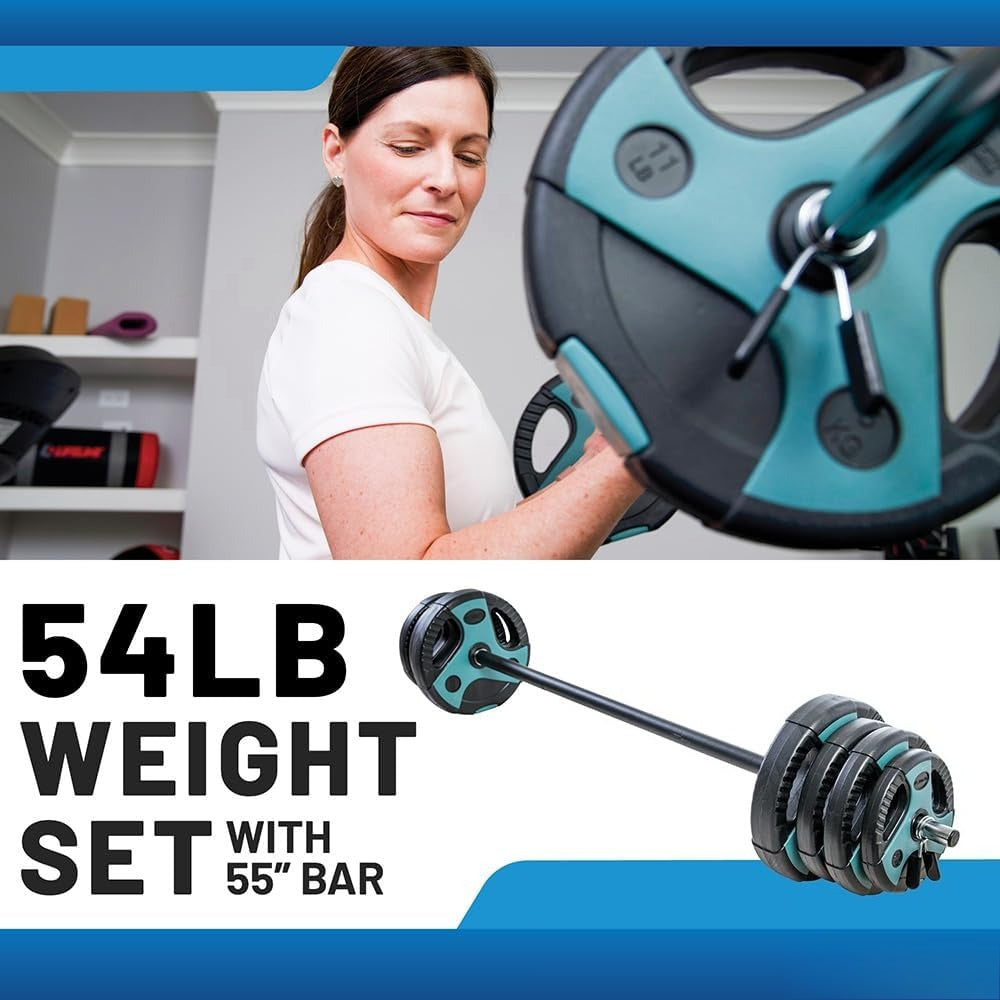 Adjustable Padded Barbell Weight Set