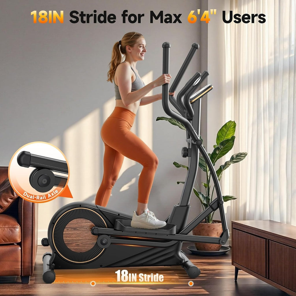 Magnetic Kinomap Elliptical Trainer