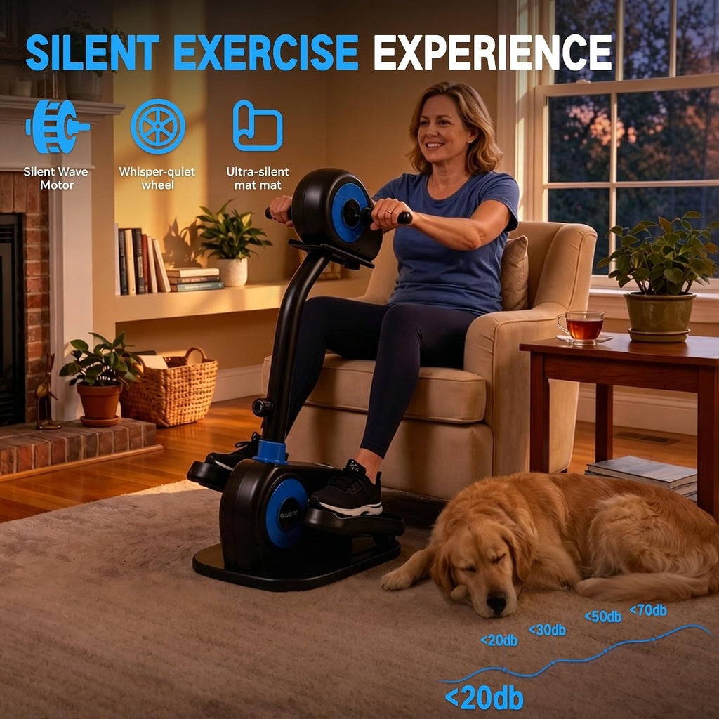 Motorized Seated Elliptical Exerciser for Seniors