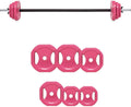 Padded Bar Adjustable Barbell Weight Set