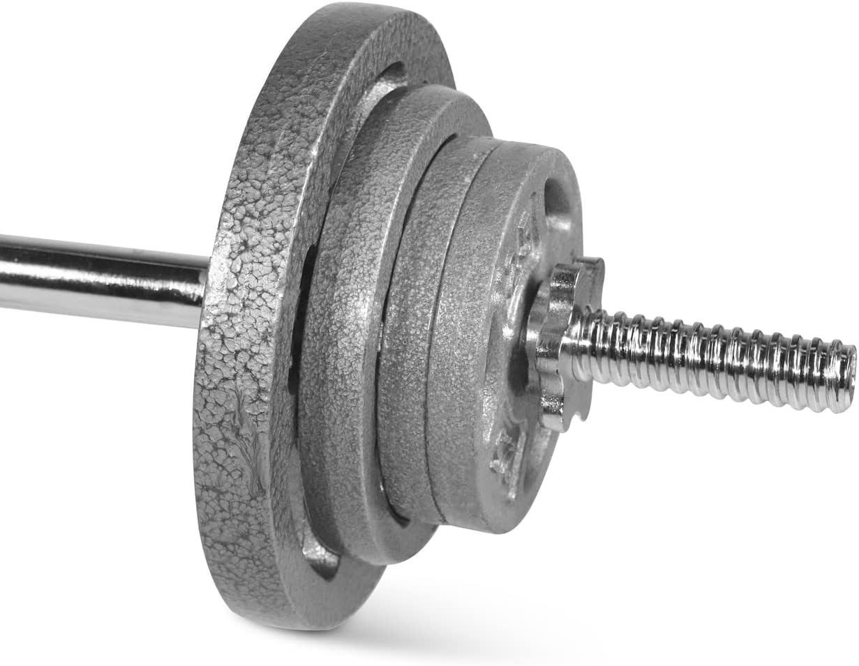 Adjustable Dumbbell Barbell EZ Curl Weight Set