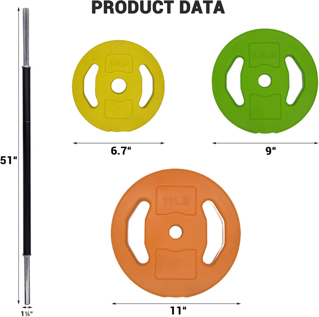 Adjustable Barbell Dumbbell Weight Set
