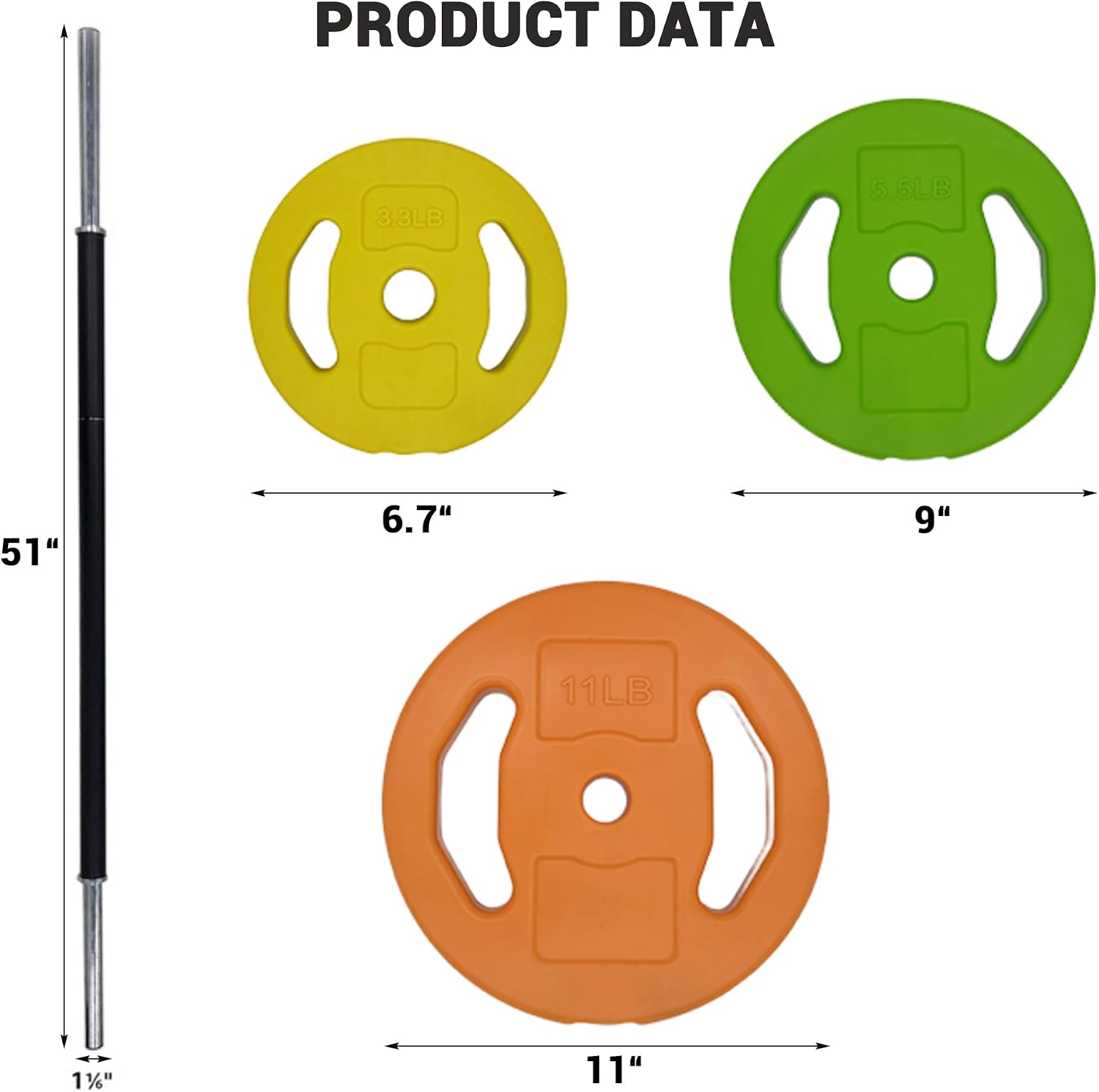 Adjustable Barbell Dumbbell Weight Set