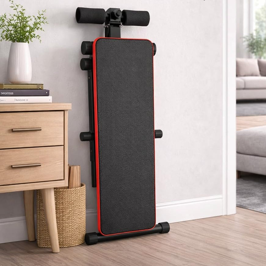 Foldable Adjustable Decline Sit Up Ab Bench