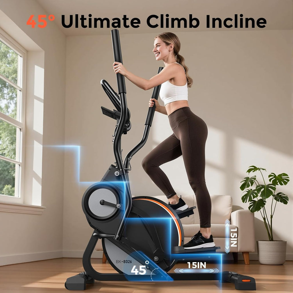 3-in-1 Incline Kinomap Elliptical Trainer