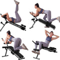 Foldable LCD Display Ab Workout Machine