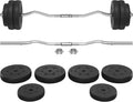 Adjustable W-Shaped Curl Bar Weight Set