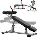 Adjustable Sit Up Bench with Reverse Crunch Handle