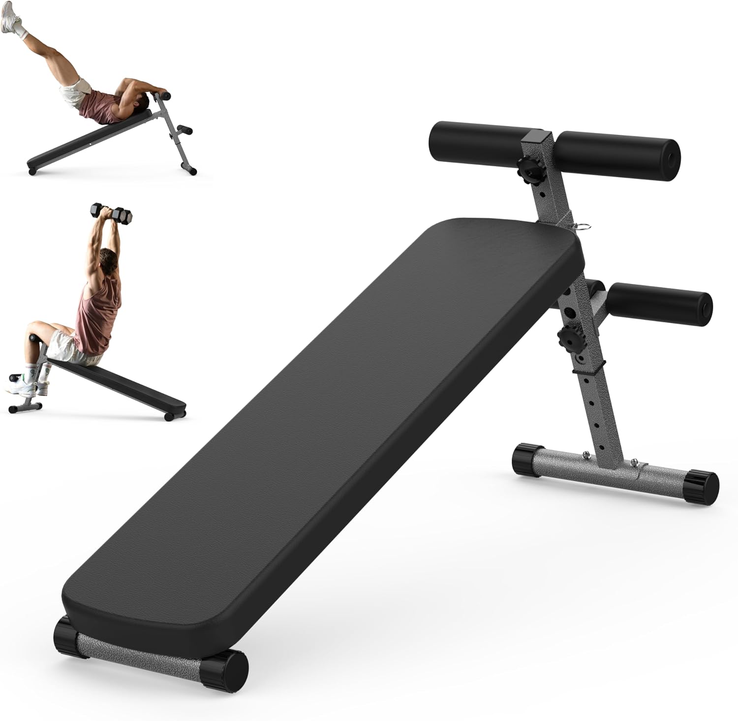 Heavy Duty Adjustable Decline Sit Up Weight Bench