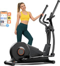 Quiet Magnetic LCD Home Elliptical Trainer
