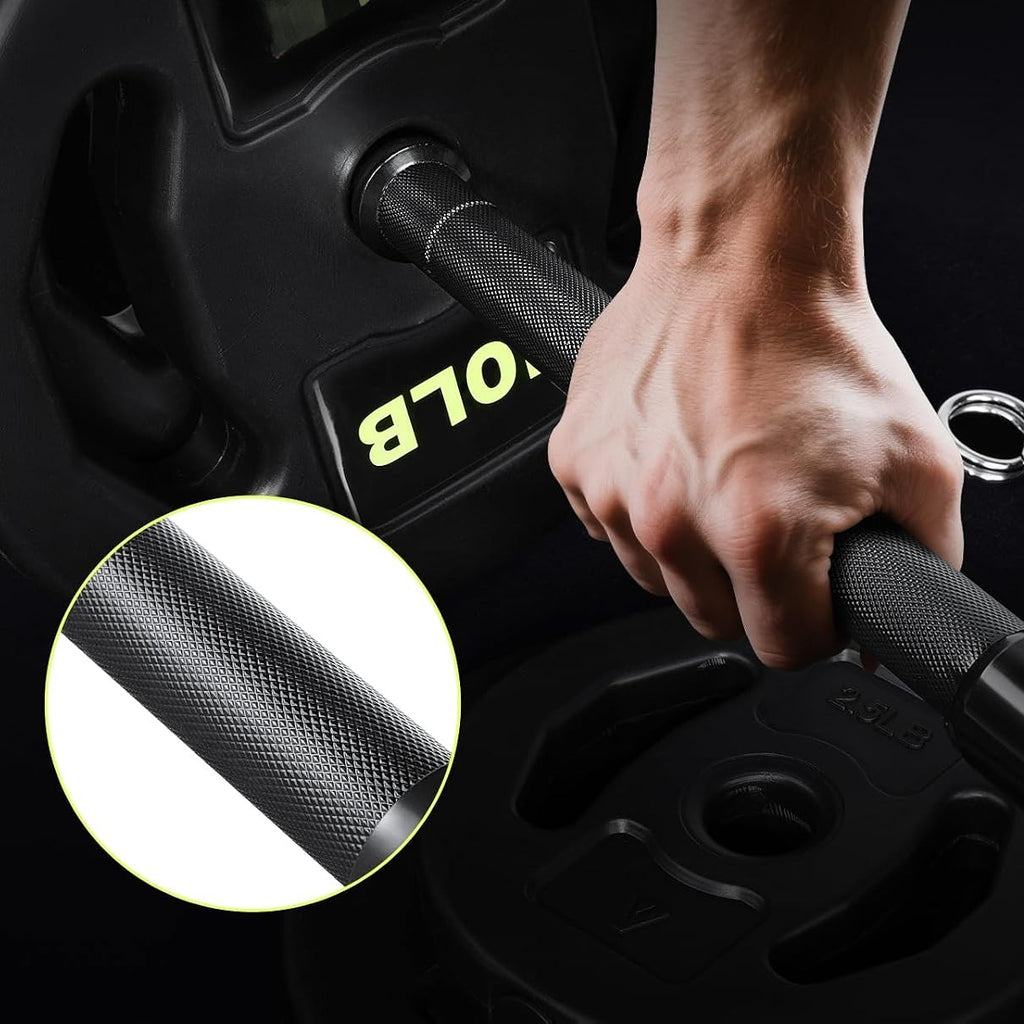 45lb Adjustable Home Gym Barbell Set